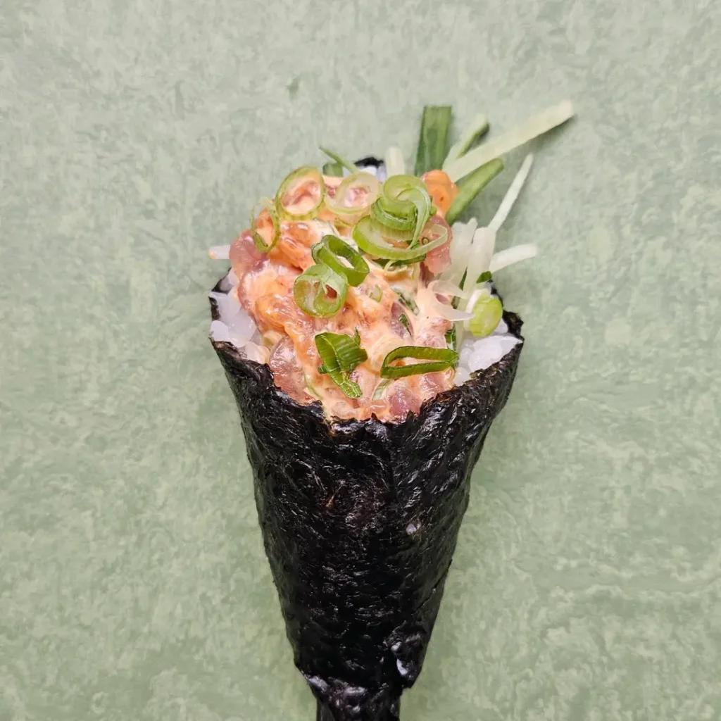Spicy Maguro Temaki